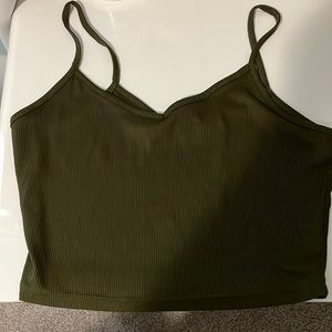 Large green cami